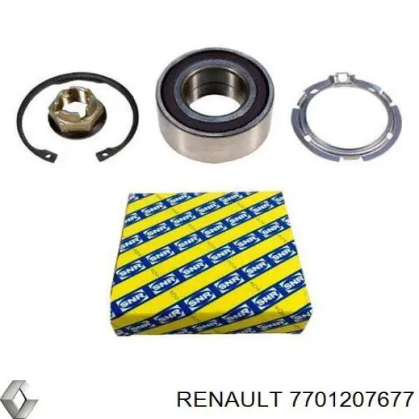 Rolamento de cubo dianteiro Renault (RVI) 7701207677 preço, a partir de 35,41 USD