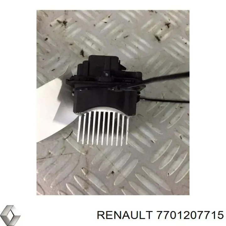 7701207715 Renault (RVI) Aquecedor elétrico de ar do sistema de calefacção de salão
