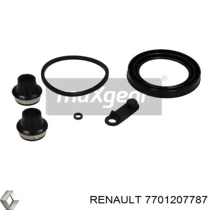 7701207787 Renault (RVI) Suporte do freio dianteiro direito