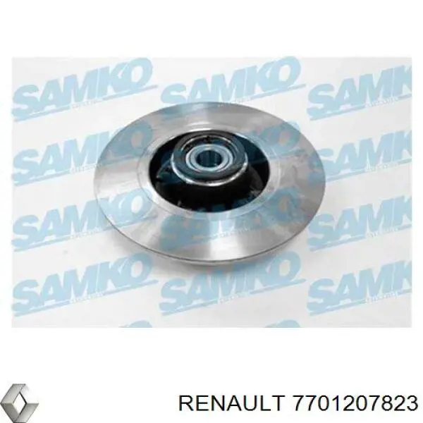 Compre 7701207823 Renault (RVI) Disco do freio traseiro