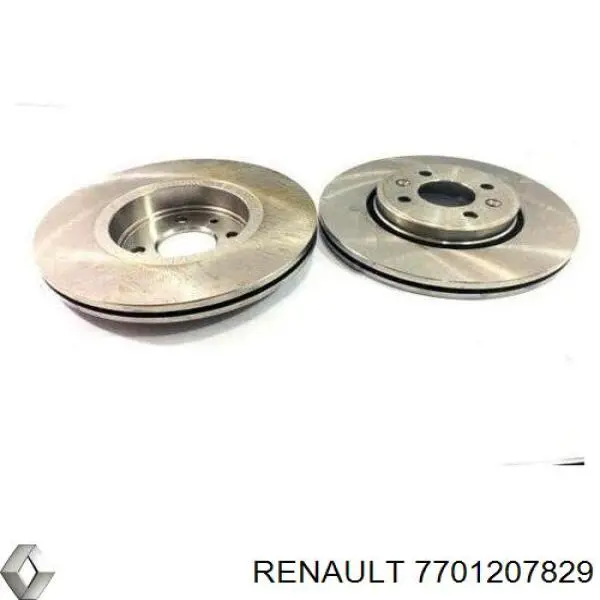 7701207829 Renault (RVI) Disco do freio dianteiro