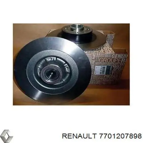 Disco do freio traseiro Renault (RVI) 7701207898 preço, a partir de 88,53 USD