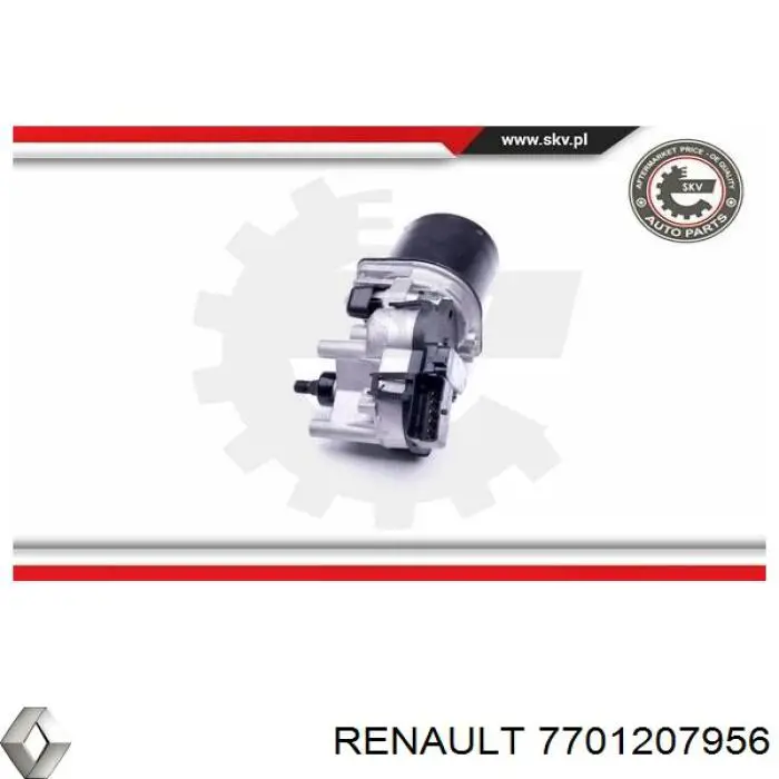 Motor de limpador pára-brisas do pára-brisas Renault (RVI) 7701207956 preço, a partir de 59,59 USD
