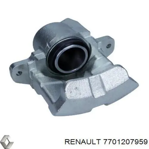 7701207959 Renault (RVI) Suporte do freio dianteiro direito