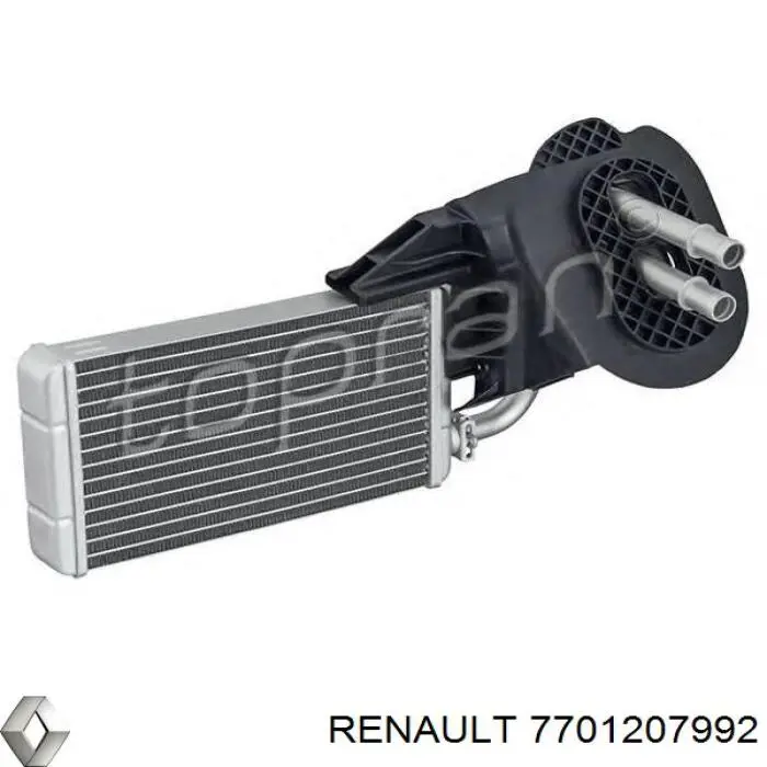 7701207992 Renault (RVI) Radiador de forno (de aquecedor)