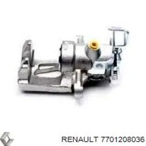 7701208036 Renault (RVI) Suporte do freio traseiro esquerdo