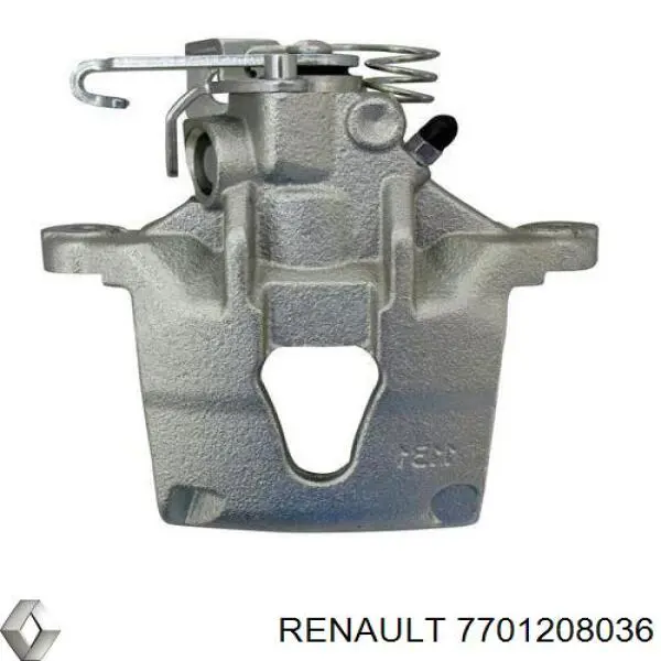 Compre 7701208036 Renault (RVI) Suporte do freio traseiro esquerdo
