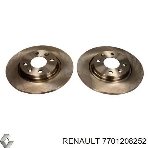 Disco do freio dianteiro Renault (RVI) 7701208252 preço, a partir de 34,75 USD
