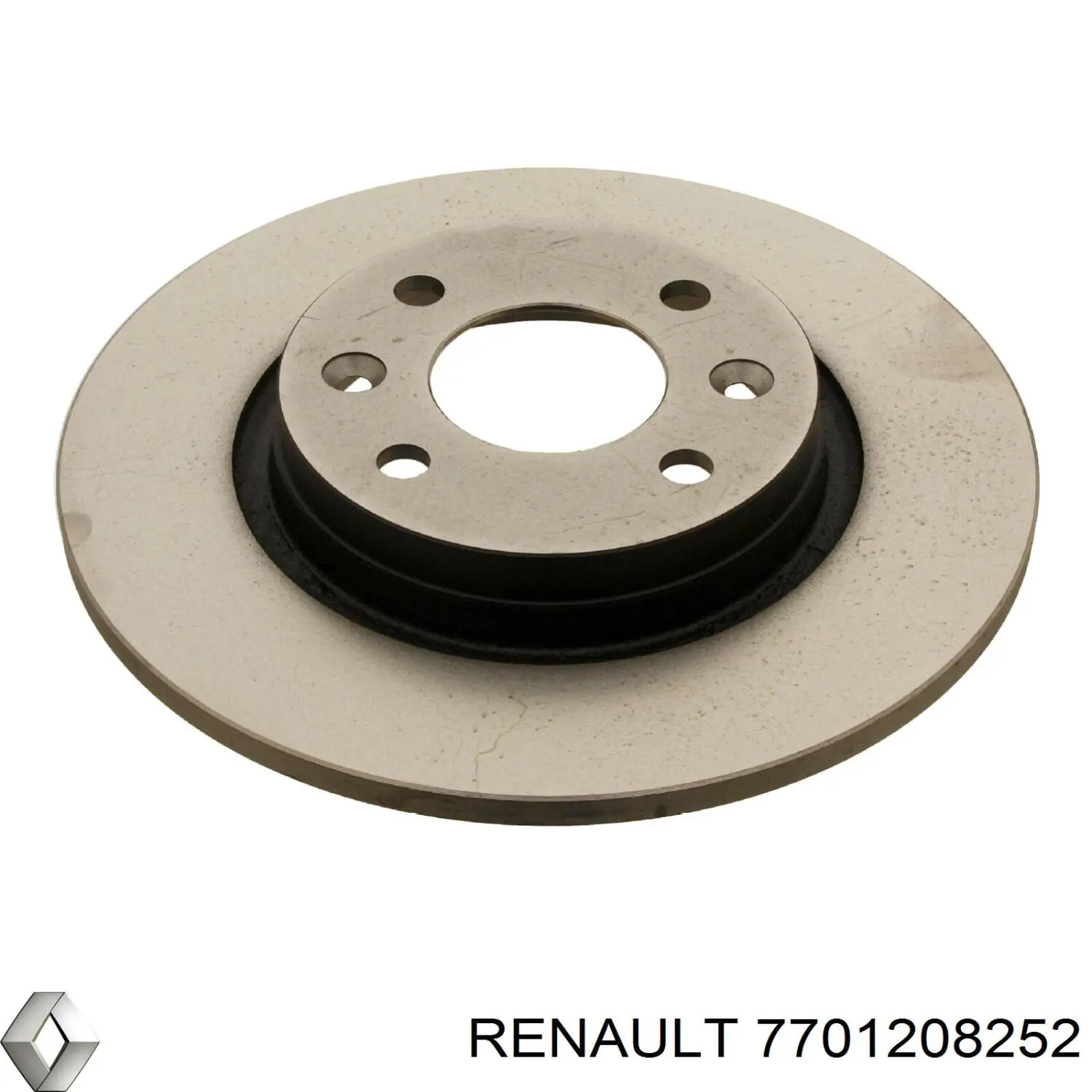 Compre 7701208252 Renault (RVI) Disco do freio dianteiro