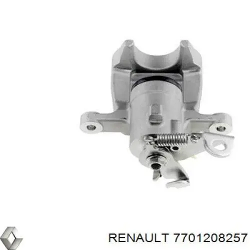 7701208257 Renault (RVI) Suporte do freio traseiro direito