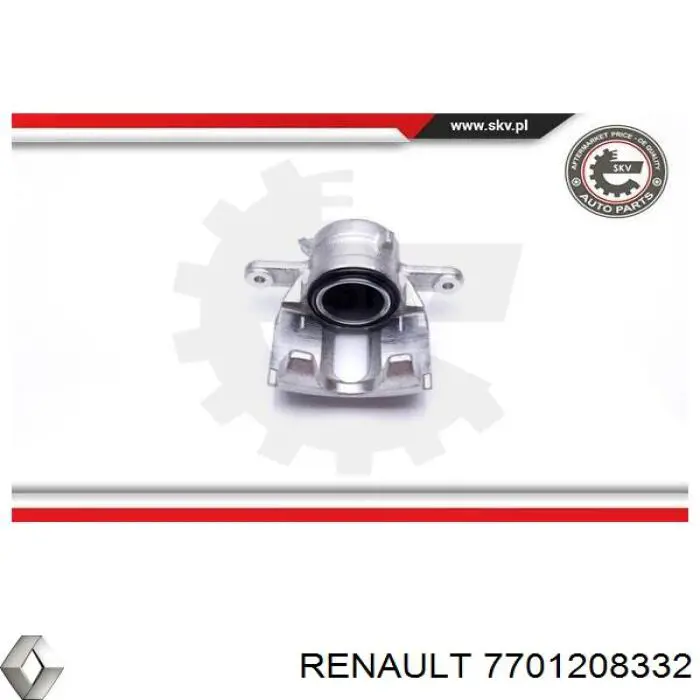 Suporte do freio dianteiro esquerdo Renault (RVI) 7701208332 preço, a partir de 40,93 USD