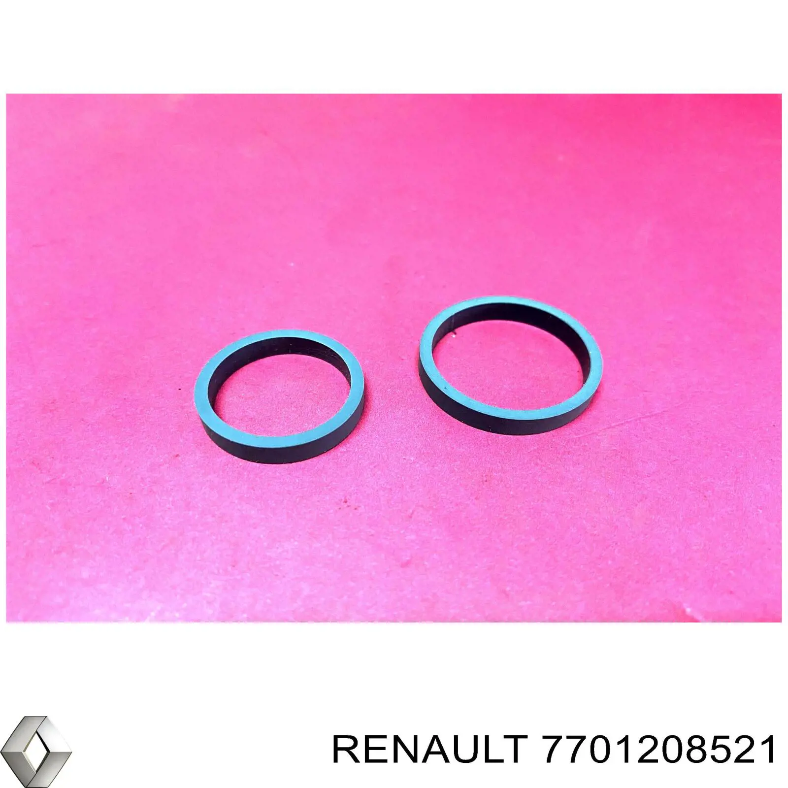 7701208521 Renault (RVI) Vedante do flange (da união em T) do sistema de esfriamento