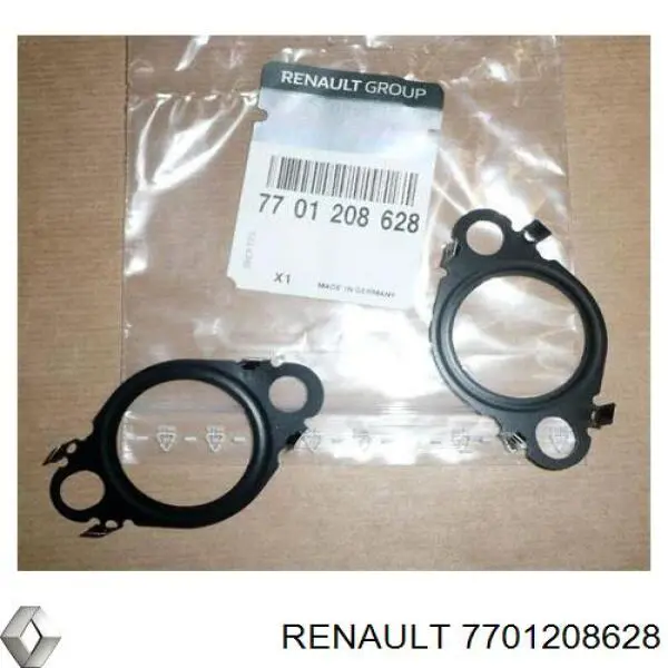 7701208628 Renault (RVI) Vedante de refrigerador EGR do sistema de recirculação dos gases