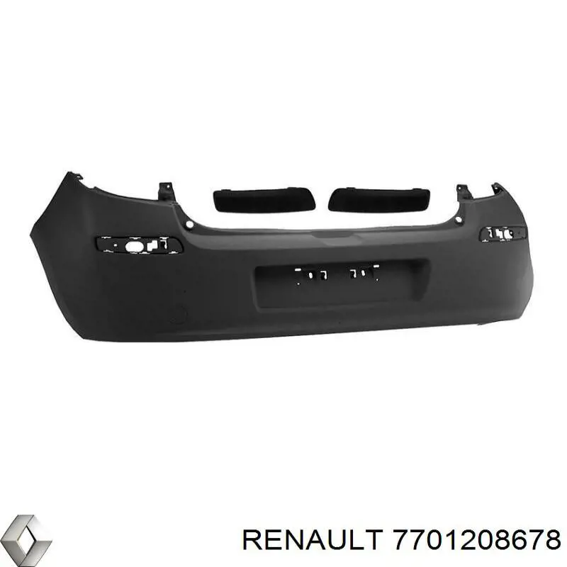 7701208678 Renault (RVI) Pára-choque traseiro