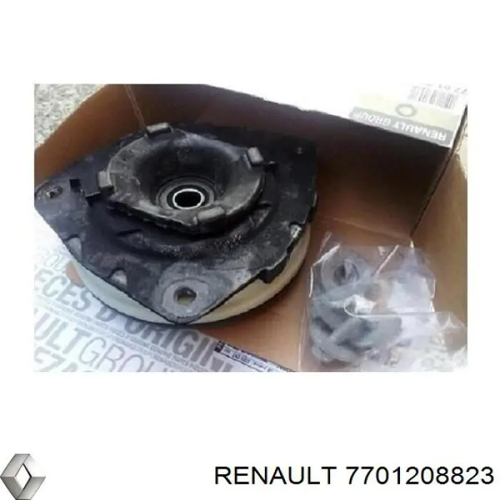 7701208823 Renault (RVI) Suporte de amortecedor dianteiro direito