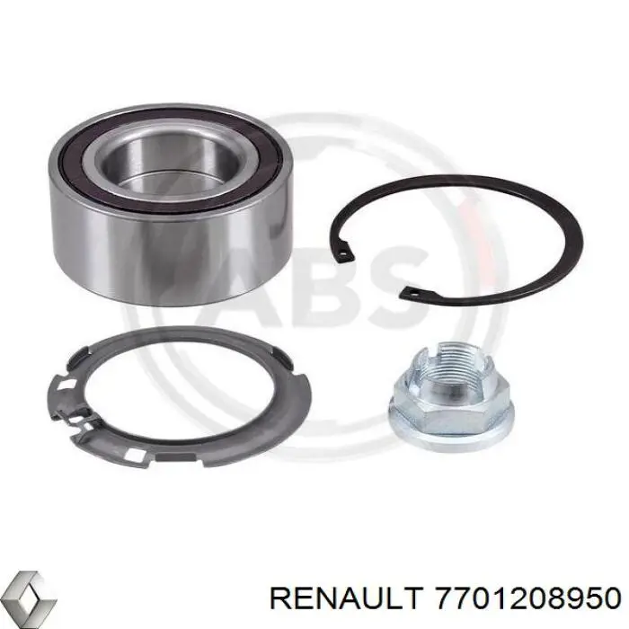 7701208950 Renault (RVI) Rolamento de cubo dianteiro