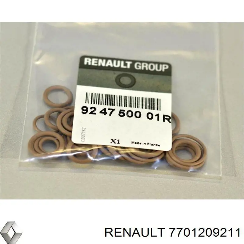Vedante anular de tubo de aparelho de ar condicionado Renault (RVI) 7701209211 preço, a partir de 37,19 USD