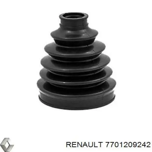 7701209242 Renault (RVI) Bota de proteção externa de junta homocinética do semieixo dianteiro