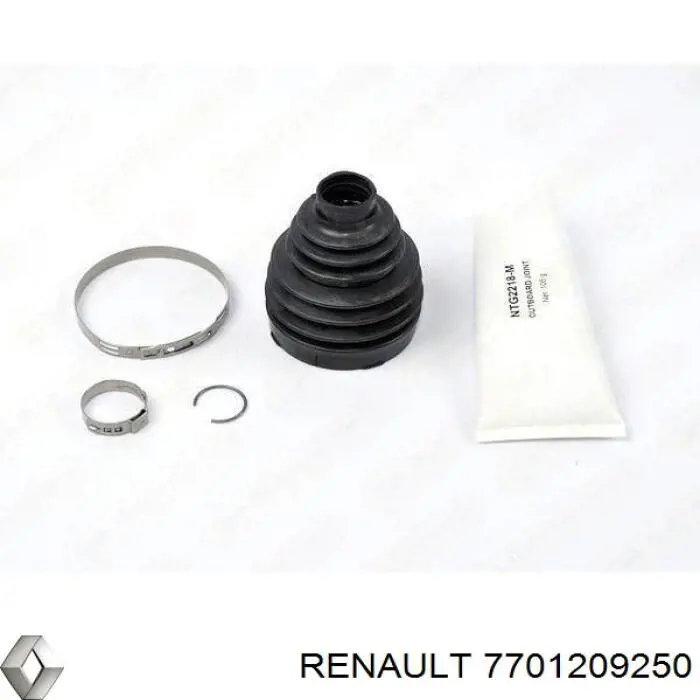 Compre 7701209250 Renault (RVI) Bota de proteção externa de junta homocinética do semieixo dianteiro