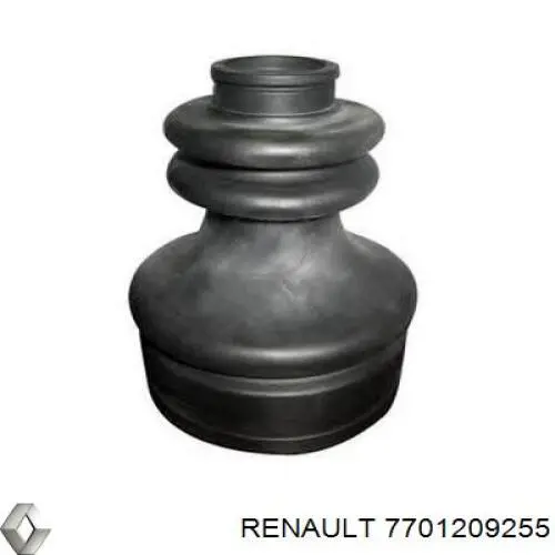 7701209255 Renault (RVI) Bota de proteção interna esquerda de junta homocinética do semieixo dianteiro