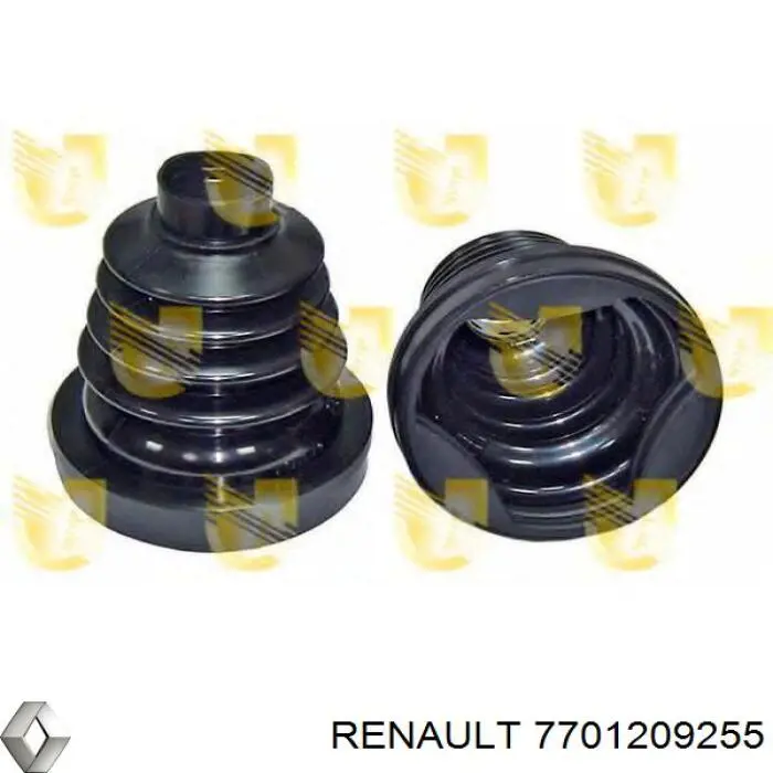 Compre 7701209255 Renault (RVI) Bota de proteção interna esquerda de junta homocinética do semieixo dianteiro