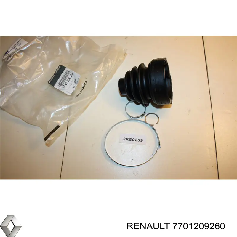 Bota de proteção interna de junta homocinética do semieixo dianteiro Renault (RVI) 7701209260 preço, a partir de 7,75 USD