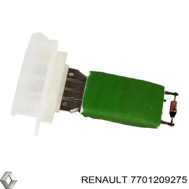 Compre 7701209275 Renault (RVI) Resistor (resistência) de ventilador de forno (de aquecedor de salão)