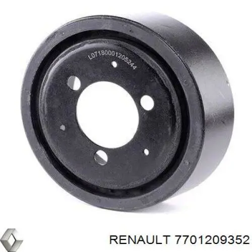 Compre 7701209352 Renault (RVI) Acoplamento elástico do veio de transmissão