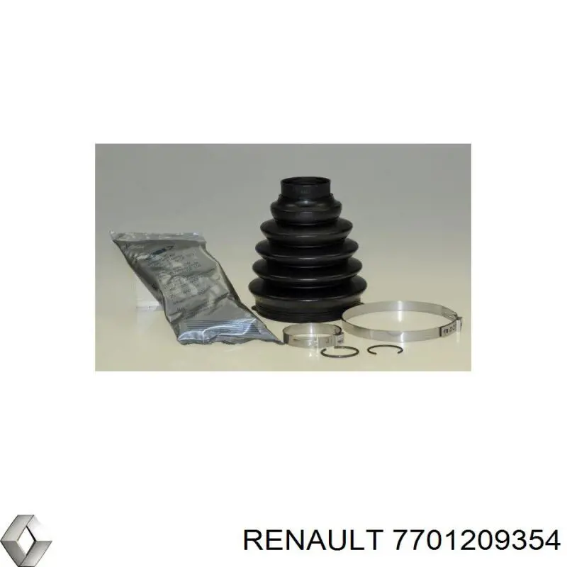 Bota de proteção externa de junta homocinética do semieixo dianteiro Renault (RVI) 7701209354 preço, a partir de 6,66 USD