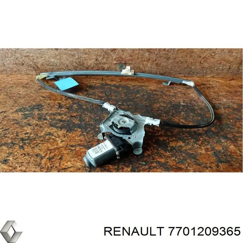Compre 7701209365 Renault (RVI) Corrediça dianteira de acionamento de vidro