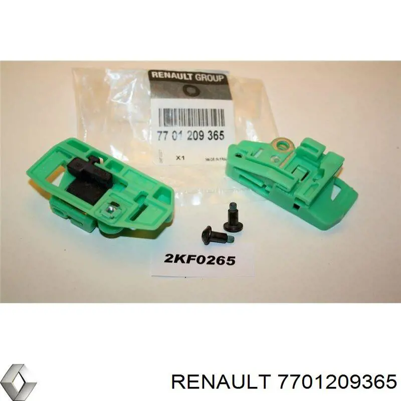 7701209365 Renault (RVI) Corrediça dianteira de acionamento de vidro