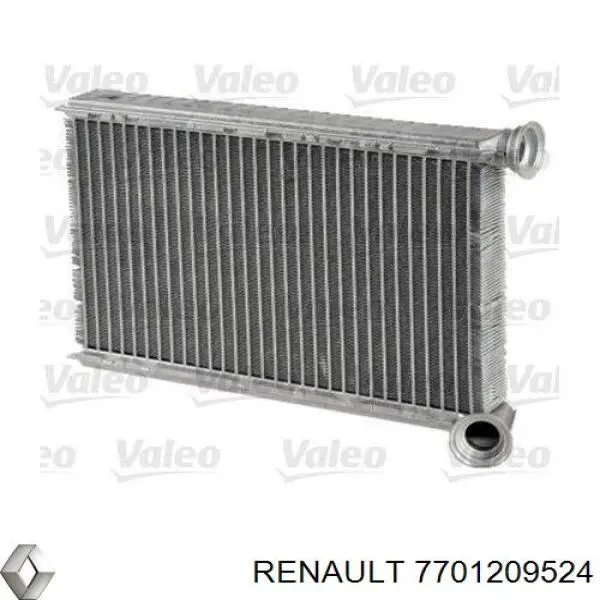 7701209524 Renault (RVI) Radiador de forno (de aquecedor)