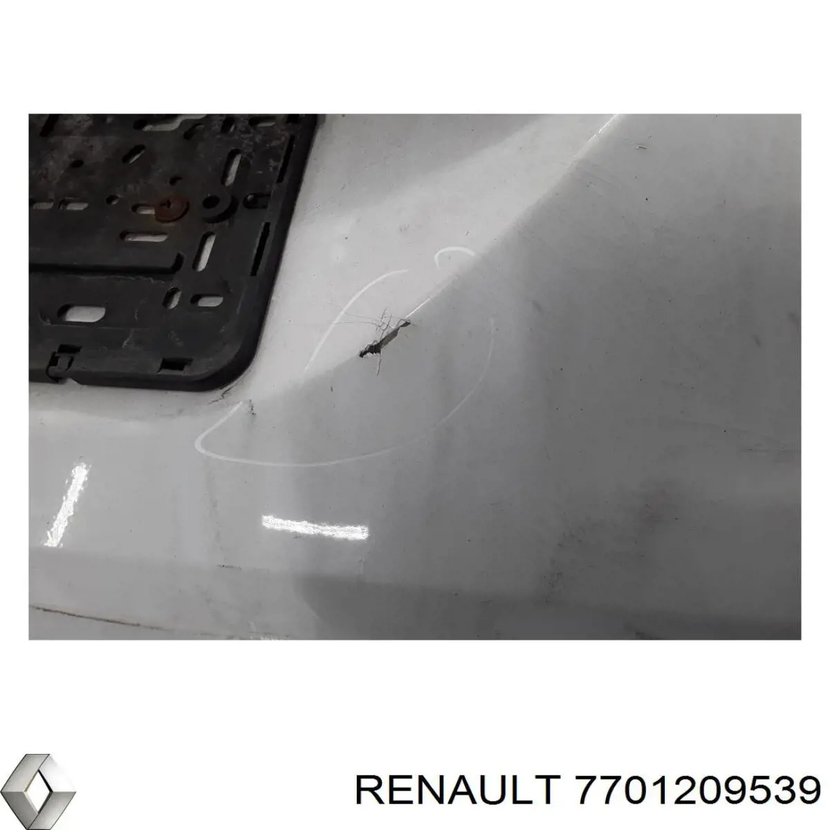 Compre 7701209539 Renault (RVI) Pára-choque traseiro