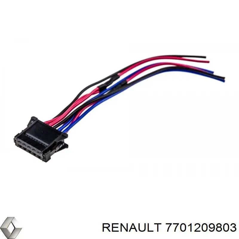 Resistor (resistência) de ventilador de forno (de aquecedor de salão) Renault (RVI) 7701209803 preço, a partir de 18,95 USD