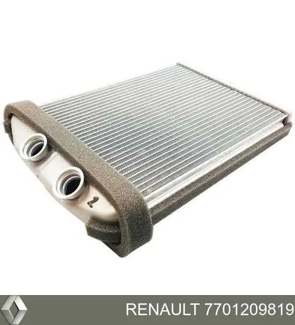 7701209819 Renault (RVI) Radiador de forno (de aquecedor)