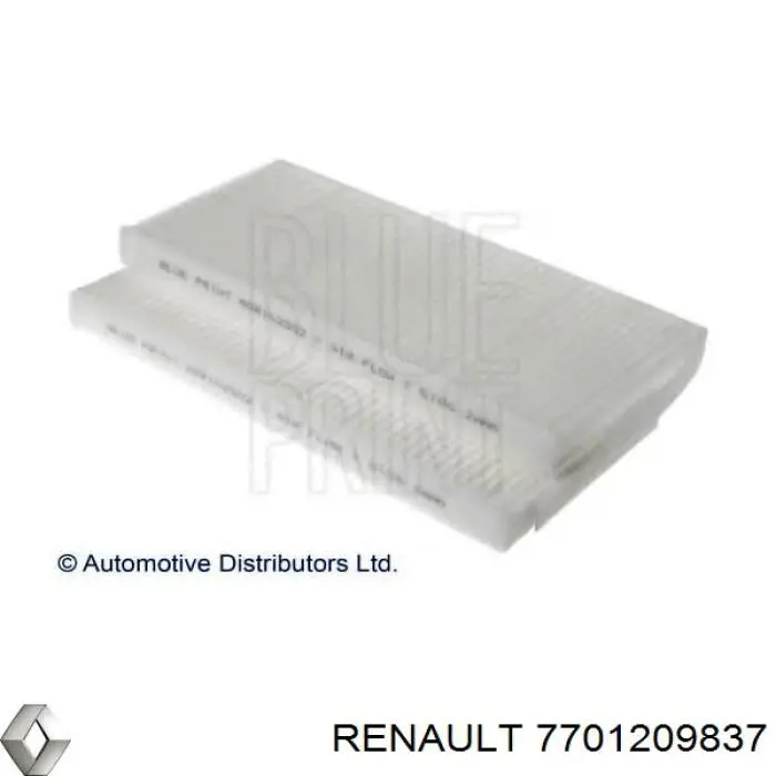 Compre 7701209837 Renault (RVI) Filtro de salão
