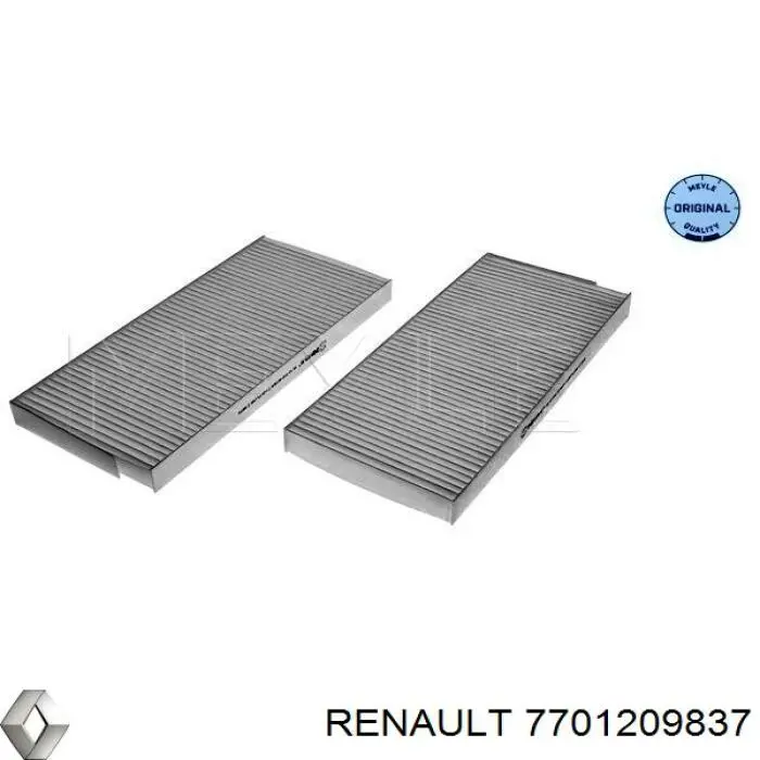 Compre 7701209837 Renault (RVI) Filtro de salão