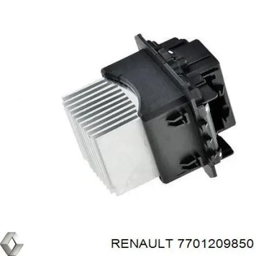 7701209850 Renault (RVI) Resistor (resistência) de ventilador de forno (de aquecedor de salão)
