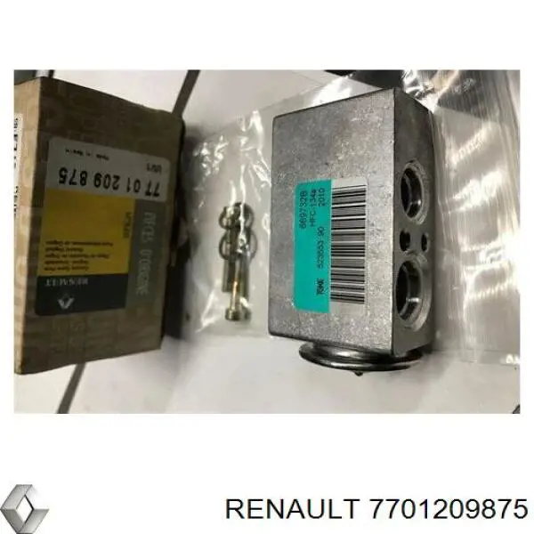 7701209875 Renault (RVI) Válvula TRV de aparelho de ar condicionado