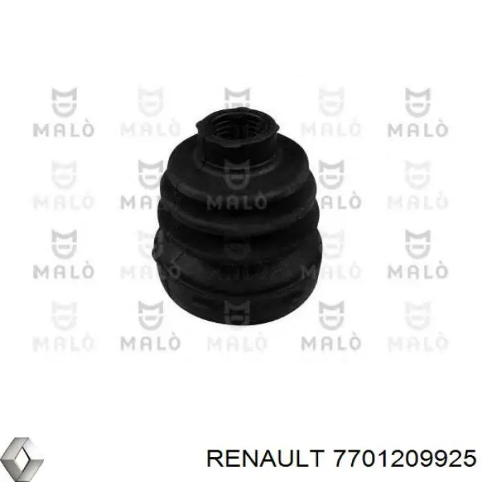 7701209925 Renault (RVI) Bota de proteção interna de junta homocinética do semieixo dianteiro