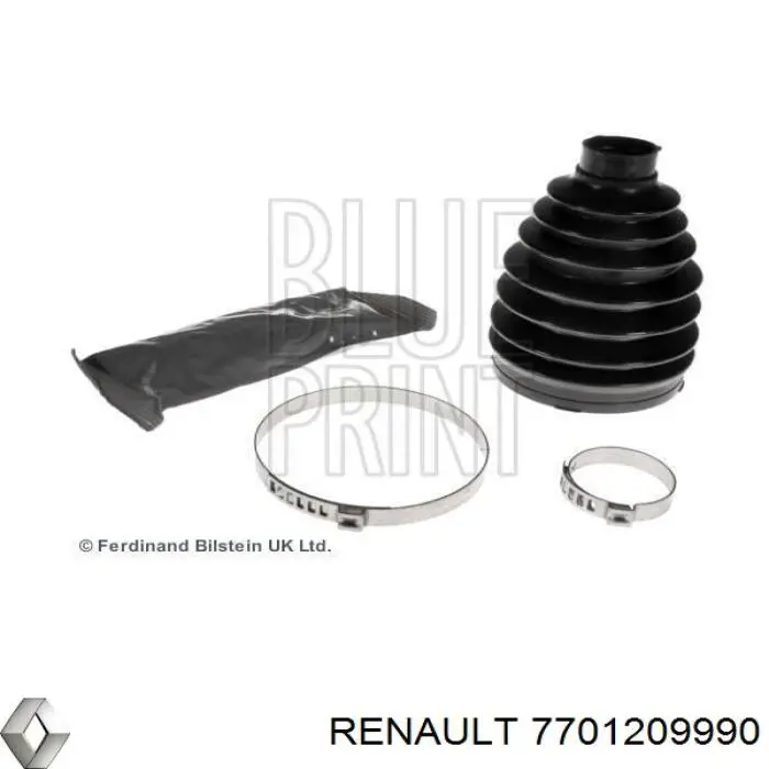 7701209990 Renault (RVI) Bota de proteção externa de junta homocinética do semieixo dianteiro
