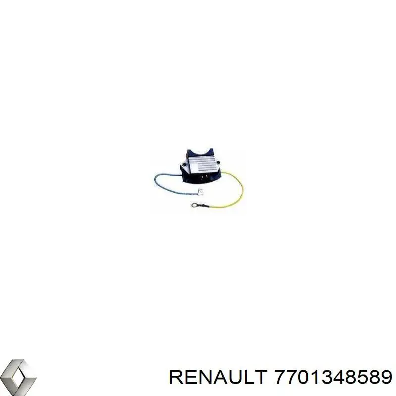 Compre 7701348589 Renault (RVI) Relê-regulador do gerador (relê de carregamento)