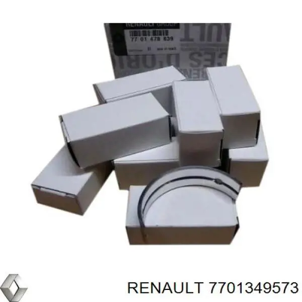 Folhas inseridas principais de cambota, kit, 1ª reparação ( + 0,25) Renault Trafic I TXX