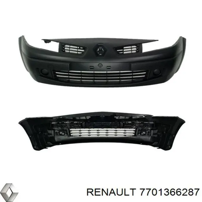 Pára-choque dianteiro para Renault 19 I S53