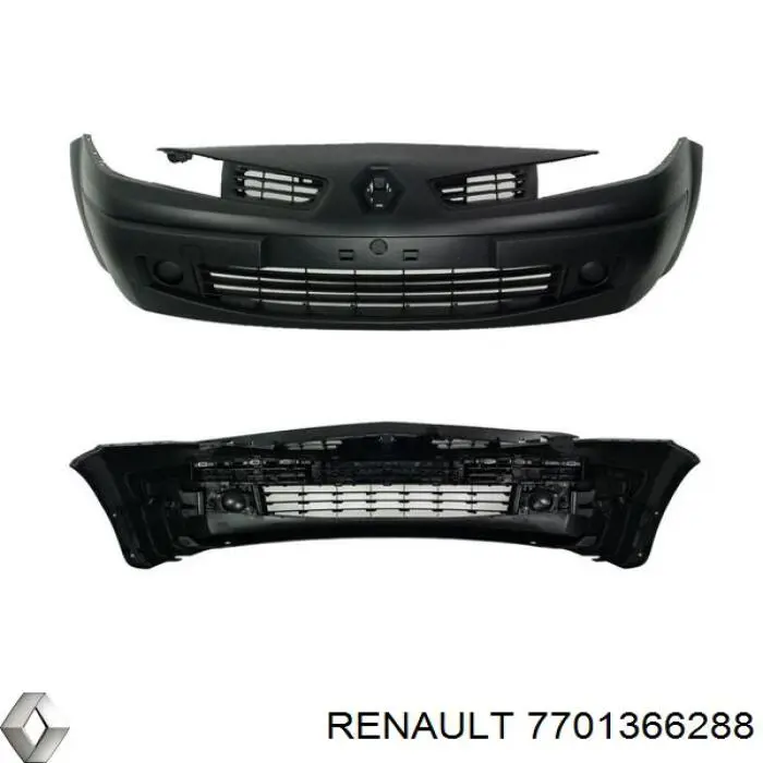 Compre 7701366288 Renault (RVI) Pára-choque dianteiro