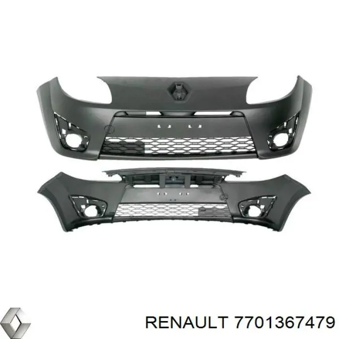Pára-choque dianteiro Renault (RVI) 7701367479 preço, a partir de 190,69 USD