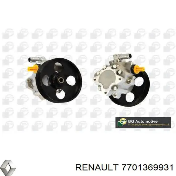 Bomba da Direção hidrâulica assistida Renault (RVI) 7701369931 preço, a partir de 46,05 USD
