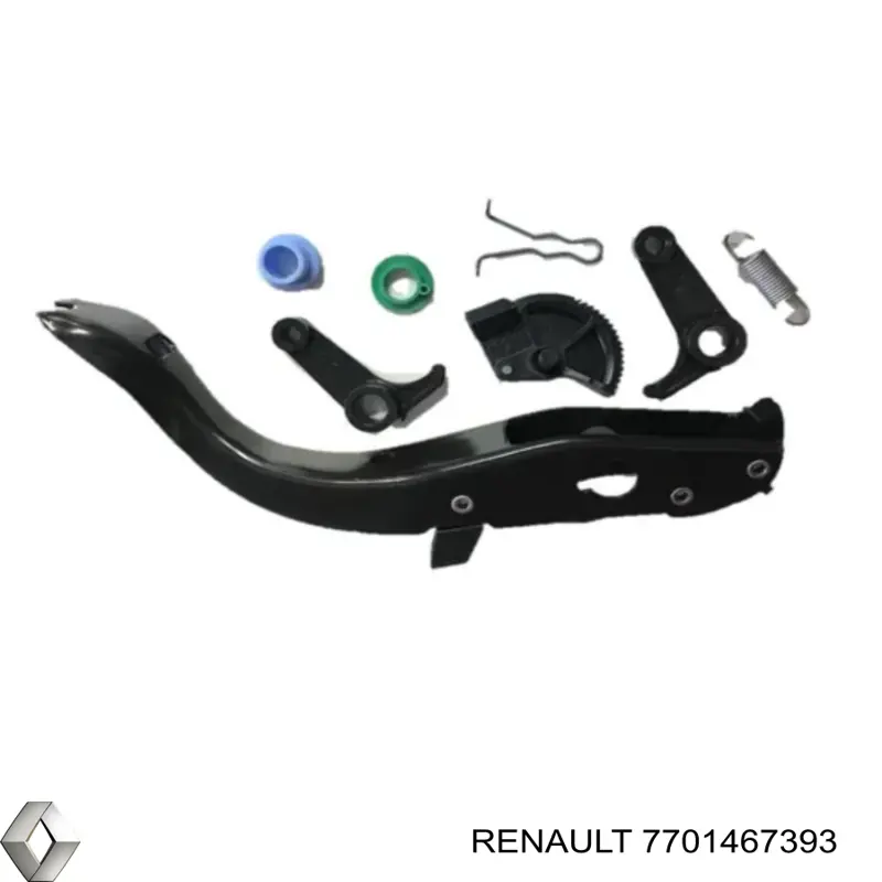 Pedal de embraiagem para Renault 19 II B53, C53