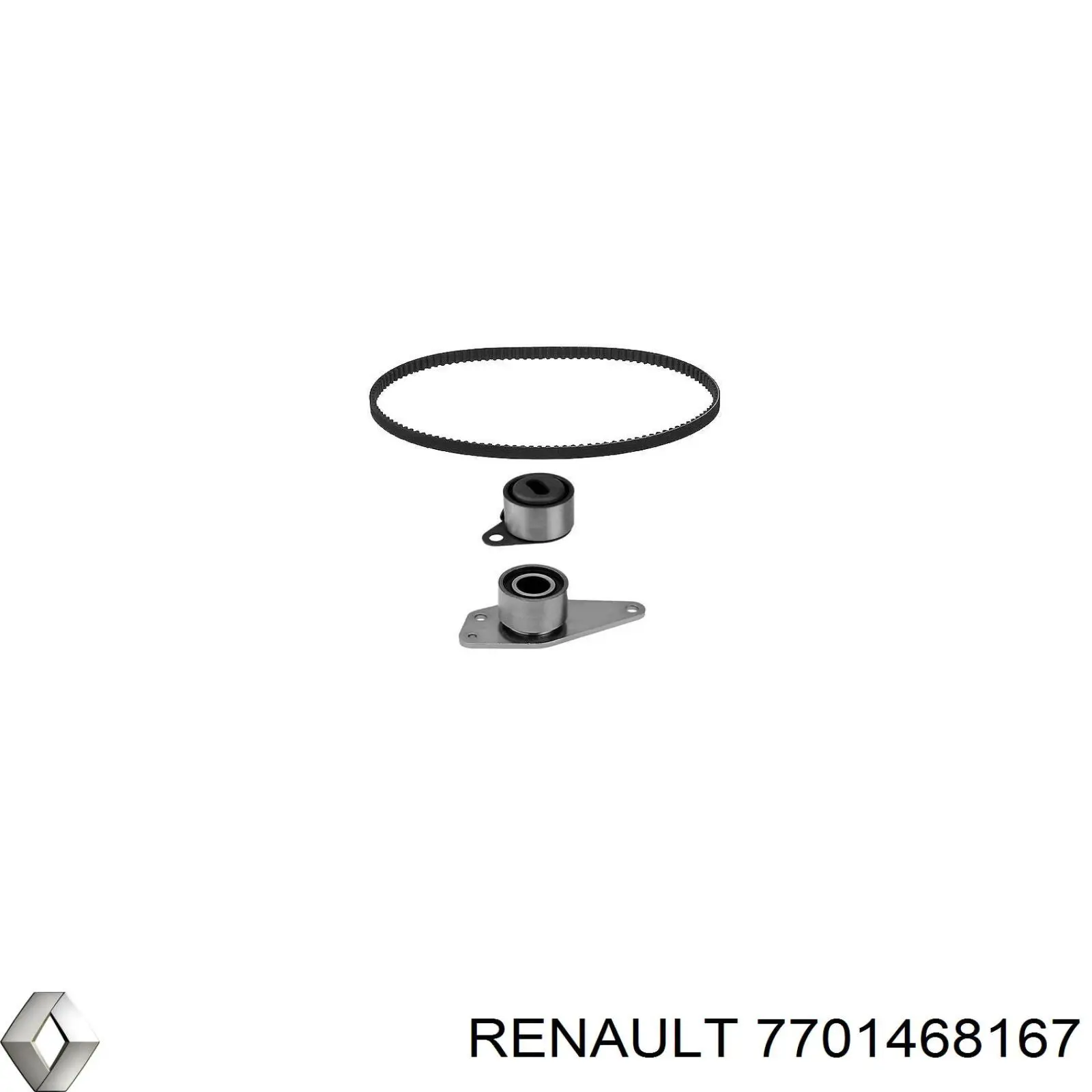 Correia do mecanismo de distribuição de gás, kit Renault (RVI) 7701468167 preço, a partir de 57,22 USD