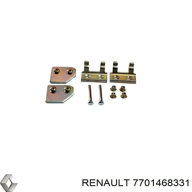 Gozno da porta dianteira Renault (RVI) 7701468331 preço, a partir de 60,92 USD